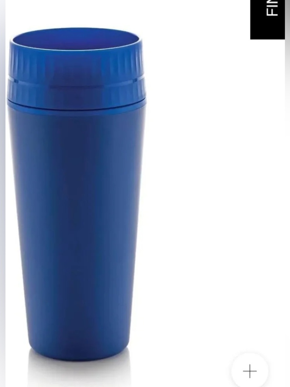 NEW | Tupperware | 360 Commuter Mug 16 oz Blue Travel Coffee Cup